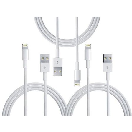 3-pack 1 meter - Lightning-laddare kompatibel med iPhone X/8/7/6S/6/5S/SE iOS13