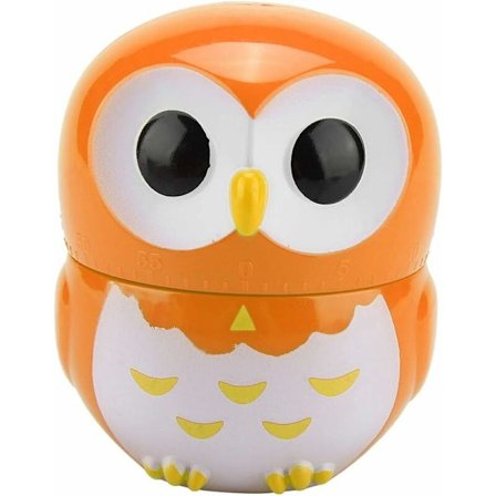 Uggla Timer, Söta Ugglor Forma Manuell Köksmekanisk Timer Hem