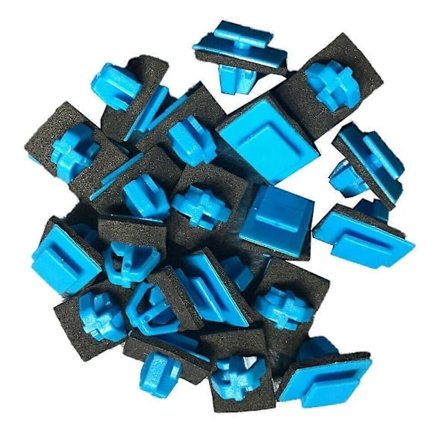 30 kpl. Muovikiinnikkeitä sivulistoihin ja oviverhoiluun Sopii Hyundai Santa Fe Kia Sportage 877561F000 87756-1F000 Tarvikkeet