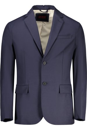 Guess Jeans Giacca Classica Uomo Blu