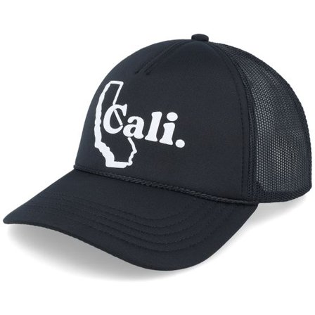 American Needle - Svart trucker Keps - California Foamy Valin Black Trucker @ Hatstore