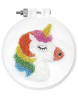 Punch needle kit Magisk enhjørning - Design Works Crafts