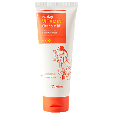 JUMISO All day Vitamin Clean Mild ansiktsrengöring 150ml - Mild ansiktsrengöringsgel
