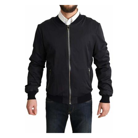 Dolce & Gabbana Bomber Jacket , Zwart , Heren , Maat: M