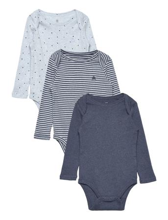 Baby 100% Organic Cotton First Favorite Bodysuit Bodies Long-sleeved Sininen GAP