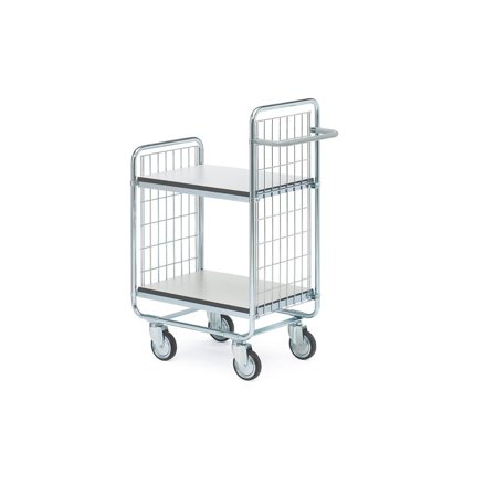 Hyllevogn ESD utførelse, 2 hyller, 800x460x1120 mm