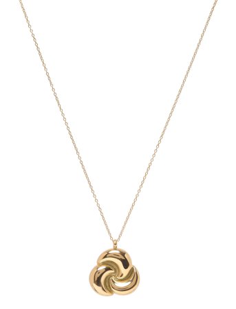 Bud to rose Luna Necklace Silver - Gold - ONE SIZE