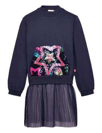 Dress Dresses & Skirts Dresses Casual Dresses Long-sleeved Casual Dresses Marineblå Billieblush*Betinget Tilbud