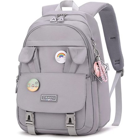 Skole tasker til piger, Rygsæk Kvinder Vandtæt (Grå)