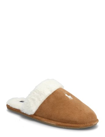 Polo Ralph Lauren | Pony Suede & Faux-Fur Slipper | 38