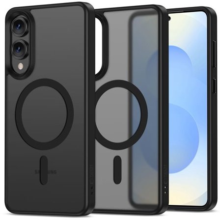 Tech-Protect MagMat MagSafe-etui til Samsung Galaxy S25 Edge - mat sort