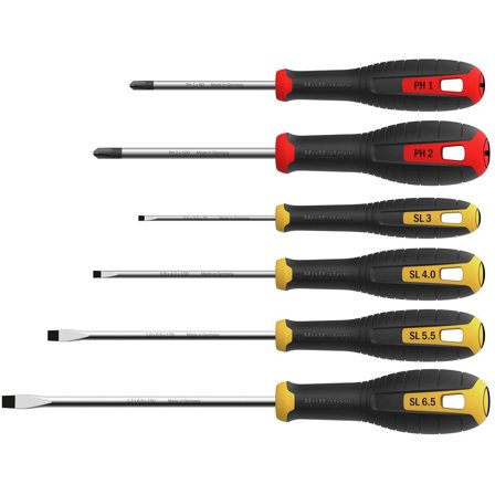 Hultafors HSS SL/PH Skrutrekkersett 6 deler, Håndverktøy