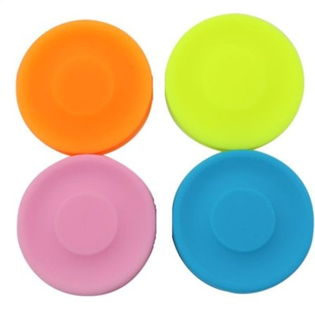 4-pack flygande discar, flygande spel, minidisk, kastskiva, silikon, liten, KLB