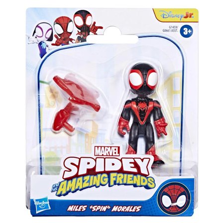 Spidey Amazing Friends Figur med tillbehör Miles "Spin" Morales