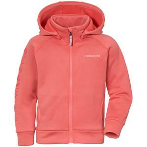 Kids - Didriksons Peach Rose Corin Kids 6 Hoodie 90 cm - Jumpers and knitwear - 90 cm - Pink