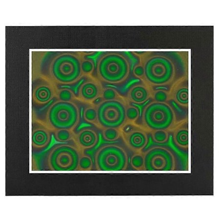 Magnetisk feltobservasjonsfilm 4X6 tommer, Gjenbrukbar magnetisk observasjonsfilm, Magnetisk fluksdisplay