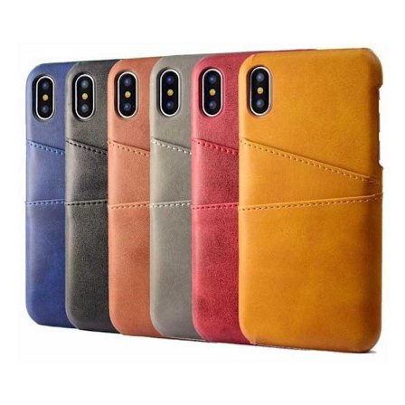 iPhone XR stødabsorberende kortholder Retro V2