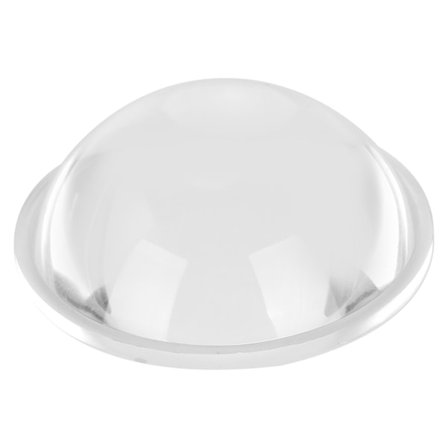 Konveks glasslinse med diameter 60 mm for LED-optikk for solnedgangslampe og forstørrelsesglass