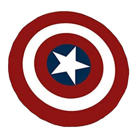 Superhelt Gulvteppe Marvel Avengers Sklisikre Matter - 100cm