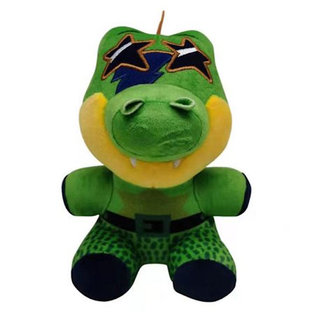 Five Nights At Freddy's Montgomery Gator Plyschleksak för samling, Security Breach Fnaf Gosedjur Present till pojke flicka [DB]