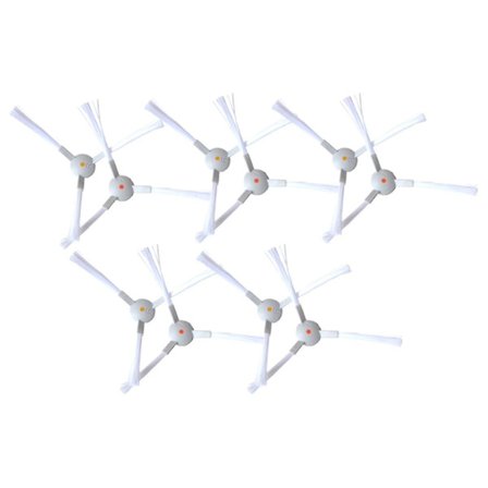 10 st sidoborstar för Abir R30 robotdammsugare, ersättningstillbehör, reservdelar