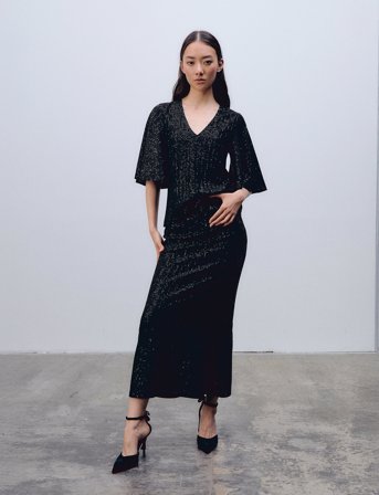 Ida Sjöstedt Myra Top - Black - 36