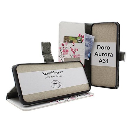 Skimblocker Doro Aurora A31 Plånboksfodral Design