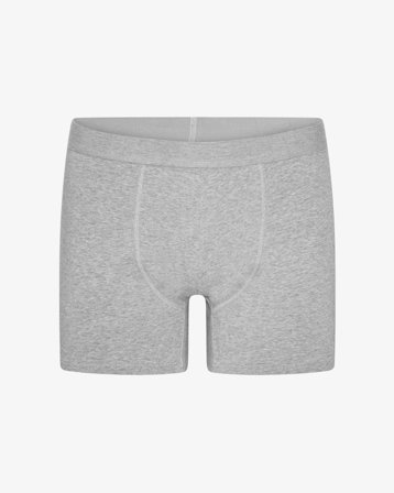 Classic Organic Boxer Briefs - Heather Grey S
