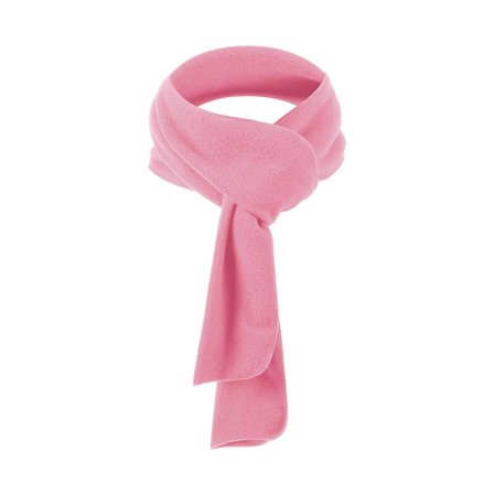 Langt fleece-skjerf for menn og kvinner for vintersport, lett, ensfarget, halsvarmer, hodeplagg