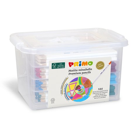 Minabella Colouring pencils School 144-pack