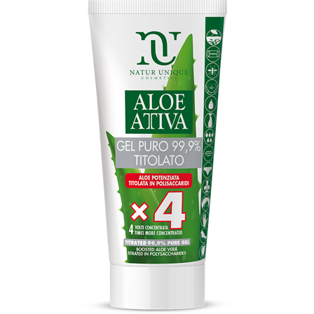 Natur Unique Aloe Attiva Gel Puro Titolato 200ml