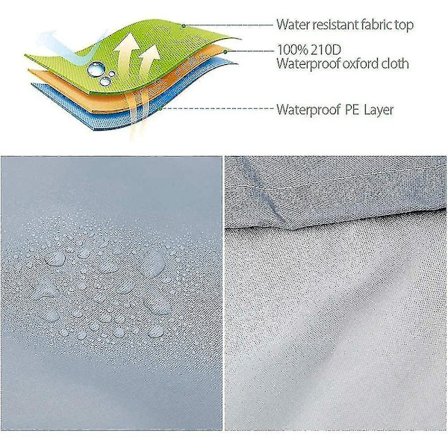 Eggeskall Swing Cover, Vanntett Og Støvtett Med Glidelås, Egnet For Balkong Hage Plen Stol