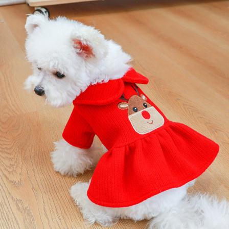 Hundekat Hættetrøje Julekostume, Kæledyrs Hundekat Jul