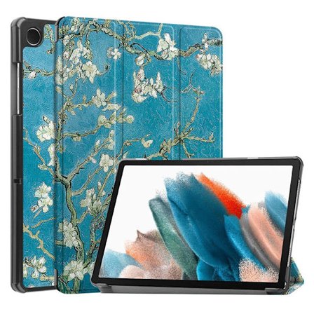 Trifoldet stativetui til Samsung Galaxy Tab A9 8.7" - Blossom