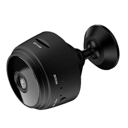 Mini-kamera 1080P WiFi-kamera kodin ja toimiston turvallisuuteen, sisäkamera liikeilmaisimella ja yökuvauksella