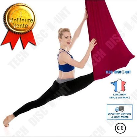 Fitness Tilbehør - TD - HYD012-WE - Yoga Hammock - Polyester - 5x2.8M - 300KG