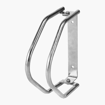 Biltema - Sykkelstativ Vridbart for Én Sykkel, Vegghengt med Justerbar Vinkel, Inkludert Skrue og Plugg, Sinkbelagt Stål