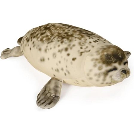 RYI-22 " Knubbig Säl Kudde Gosedjur Mjuk Leksak Söt Mjuk Kropp Säl Stor