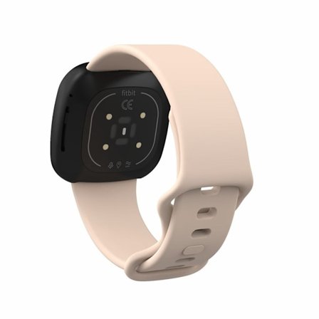 Ekovänligt Fitbit Versa 3 etc. band - Ljusrosa