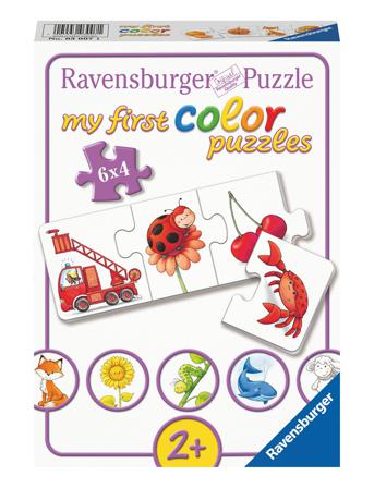 Alle Mine Farger 6X4P Toys Puzzles And Games Puzzles Classic Puzzles Multi/mønstret Ravensburger