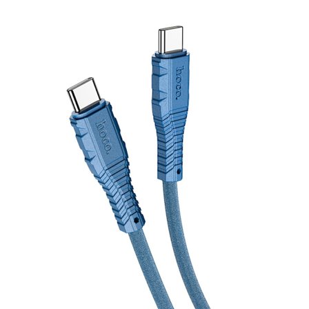 hoco. X67 Type-C till Type-C 60W Silikonladdningsdatakabel