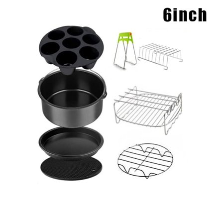 Air Fryer Tillbehör Passar Bästa Hot Fryer Tillbehör Set Bekvämt matlagningsverktyg för kök
