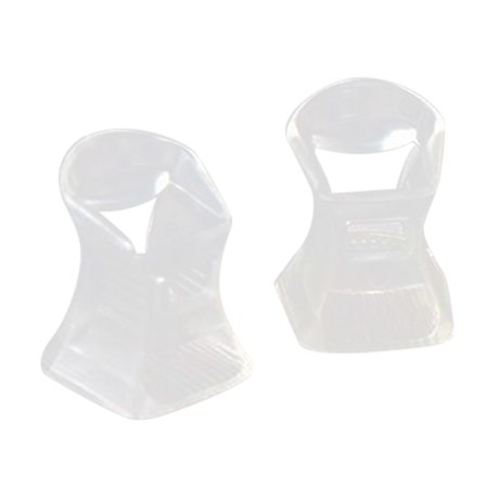 1 stk kvinners hælsko beskytter sko stopper høye hæler tips stiletthældeksel for daglig gange (liten)