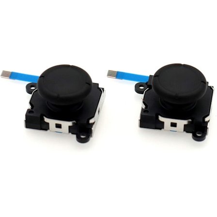 2 st för NS Handtag Switch 3D Joystick Vänster och Höger Handtag Switch Handtagstillbehör