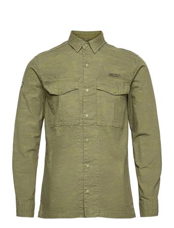 2 Pkt Field Shirt Green Superdry