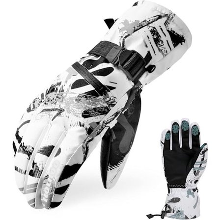 Skihandsker, vandtætte snehandsker -30°F vinterhandsker til koldt vejr touchscreen snowboardhandsker varme til mænd kvinder