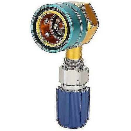 R1234yf R134a Adapter Lav Volta Side Convers Port Kobling Bilkondisjoneringsutstyr 1 stk