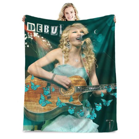 Berømt sanger flanneldækken Taylor Swift gave tæppe aircondition tæppe lur tæppe cover tæppe berømthed tæppe