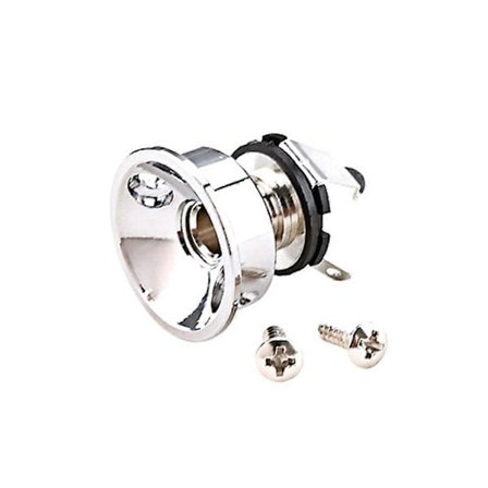 6,35 mm 1/4 tums Gitarringång Stereo Utgångskontakt för Elgitarrdelar