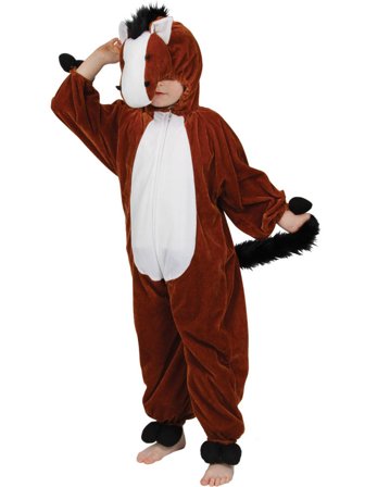 Hevonen Naamiaisasu Lasten